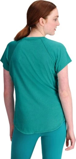 Outdoor Research Argon Short Sleeves Tee - Women's|-|T-shirt Courtes Manches Argon - Femme -Altitude Sports ORR 279963 7E 7EBack 20Tropical fe037bba 4293 4917 a2c1 a84acf22e30f