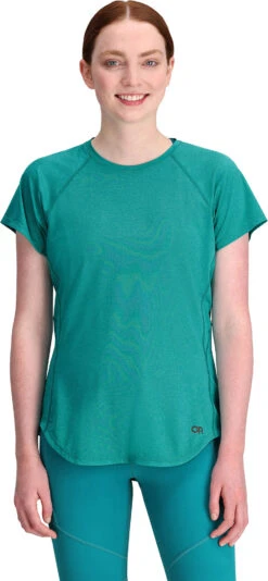 Outdoor Research Argon Short Sleeves Tee - Women's|-|T-shirt Courtes Manches Argon - Femme -Altitude Sports ORR 279963 7E 7EFront 20Tropical ee006109 2900 4245 9125 83be19b9b835