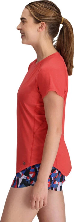 Outdoor Research Argon Short Sleeves Tee - Women's|-|T-shirt Courtes Manches Argon - Femme -Altitude Sports ORR 279963 7E 7ESide 20Rhubarb 17351d8d a999 4964 84c3 d6deff23eadb