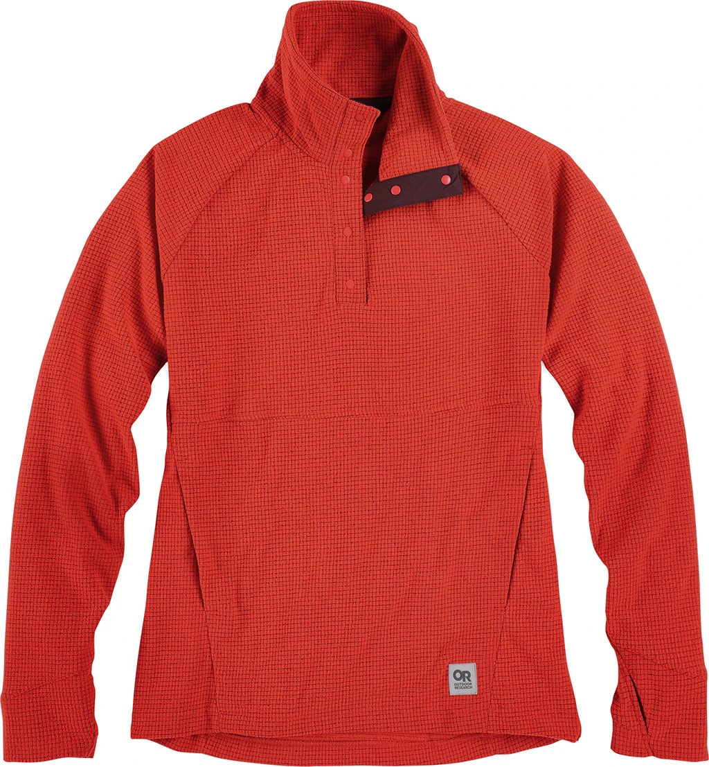Outdoor Research Trail Mix Snap Pullover - Women's|-|Chandail à Boutons-pression Trail Mix - Femme 4 Outdoor Research Trail Mix Snap Pullover - Women's|-|Chandail à Boutons-pression Trail Mix - Femme - Image 2