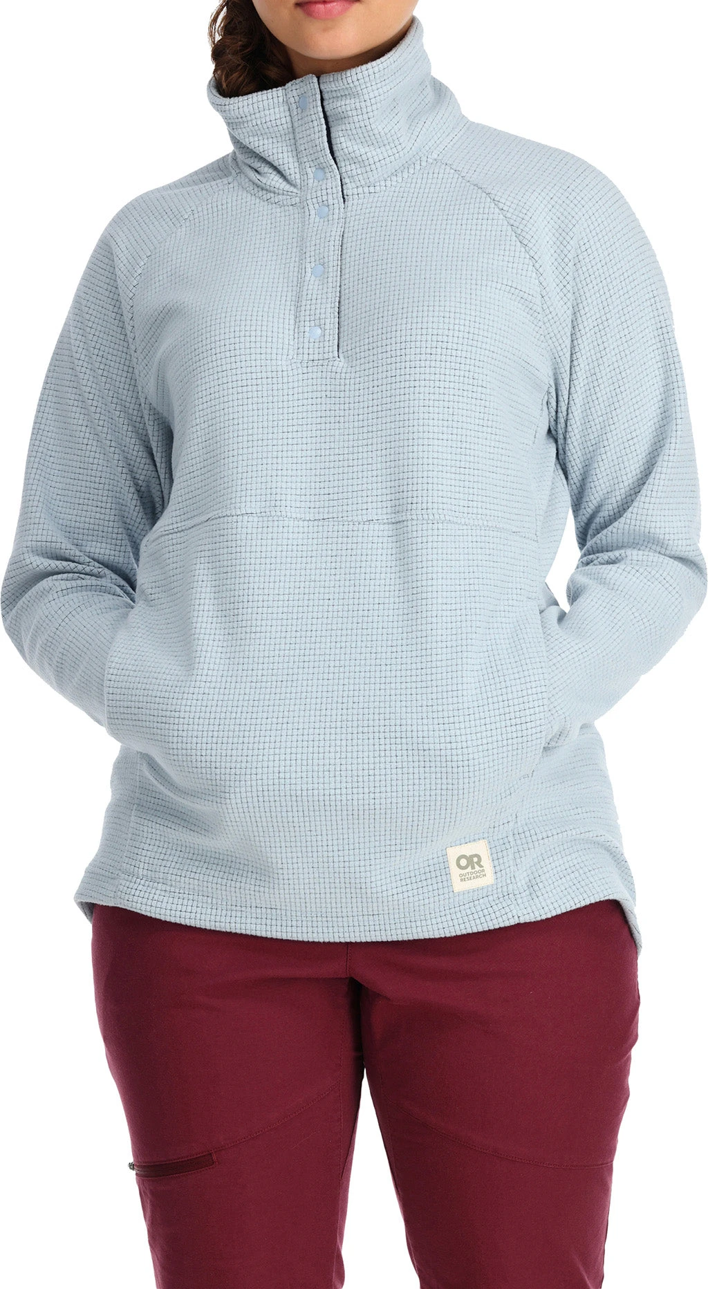 Outdoor Research Trail Mix Snap Pullover - Women's|-|Chandail à Boutons-pression Trail Mix - Femme 10 Outdoor Research Trail Mix Snap Pullover - Women's|-|Chandail à Boutons-pression Trail Mix - Femme - Image 8