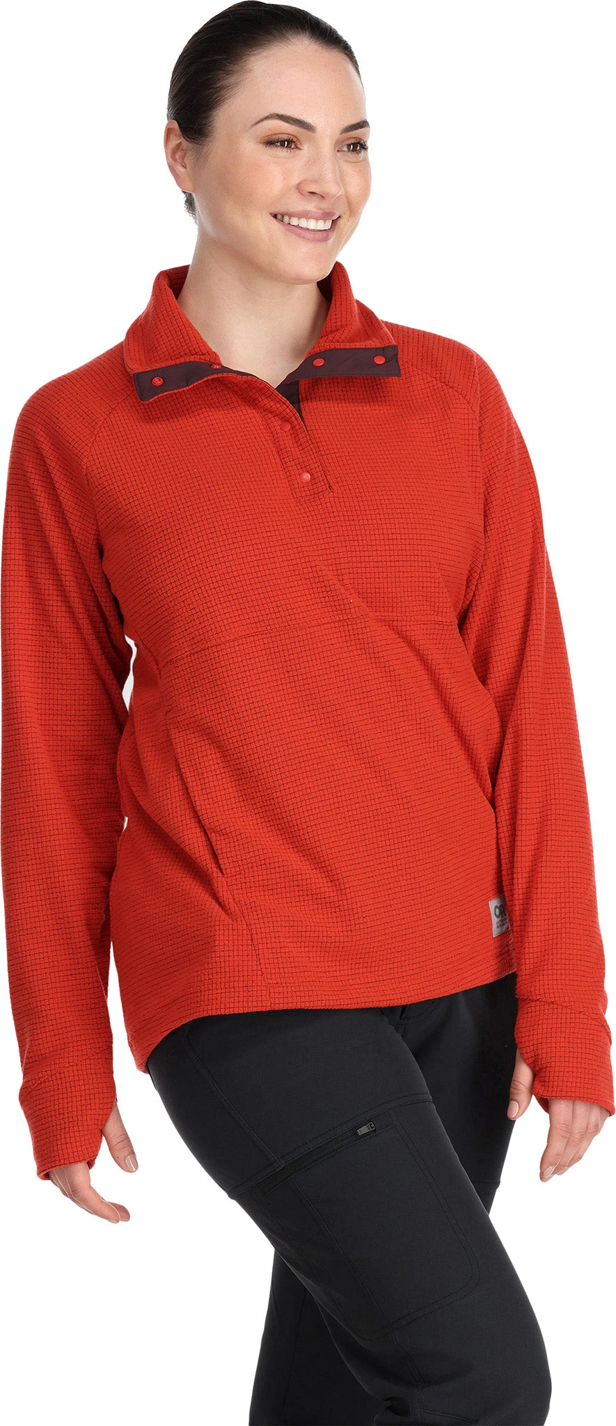 Outdoor Research Trail Mix Snap Pullover - Women's|-|Chandail à Boutons-pression Trail Mix - Femme 16 Outdoor Research Trail Mix Snap Pullover - Women's|-|Chandail à Boutons-pression Trail Mix - Femme - Image 14