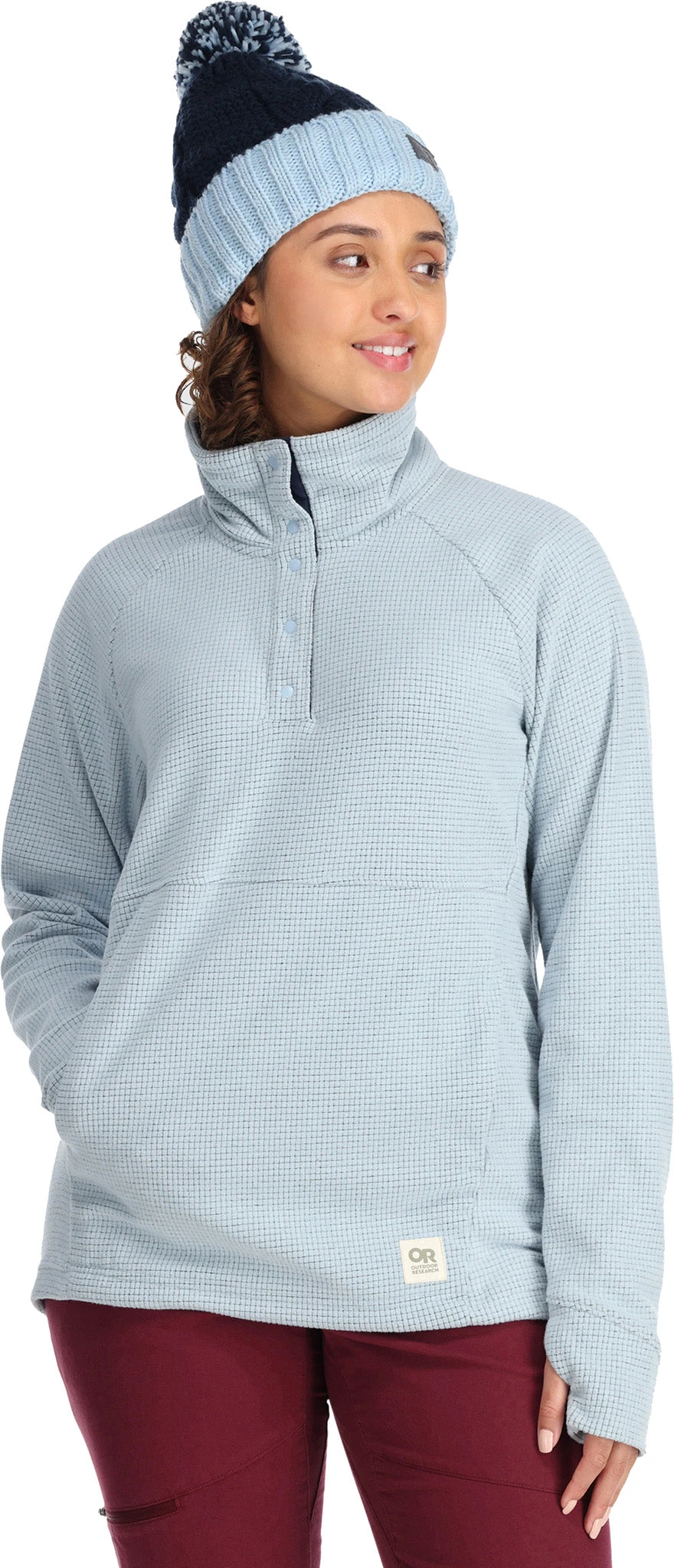 Outdoor Research Trail Mix Snap Pullover - Women's|-|Chandail à Boutons-pression Trail Mix - Femme 11 Outdoor Research Trail Mix Snap Pullover - Women's|-|Chandail à Boutons-pression Trail Mix - Femme - Image 9