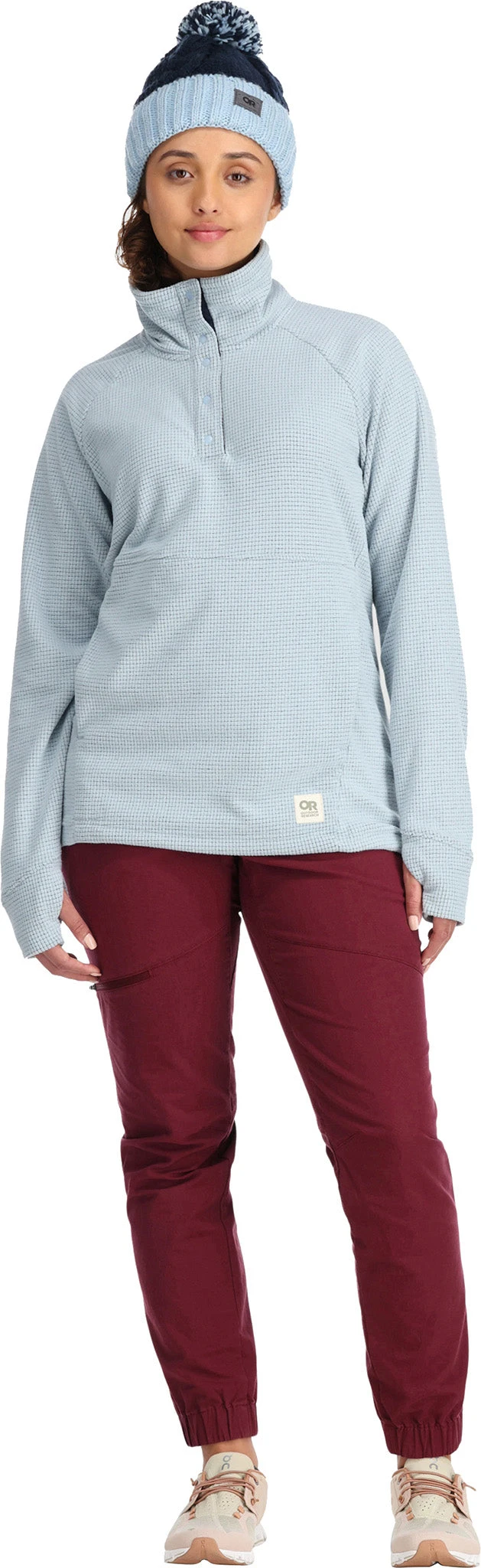 Outdoor Research Trail Mix Snap Pullover - Women's|-|Chandail à Boutons-pression Trail Mix - Femme 13 Outdoor Research Trail Mix Snap Pullover - Women's|-|Chandail à Boutons-pression Trail Mix - Femme - Image 11