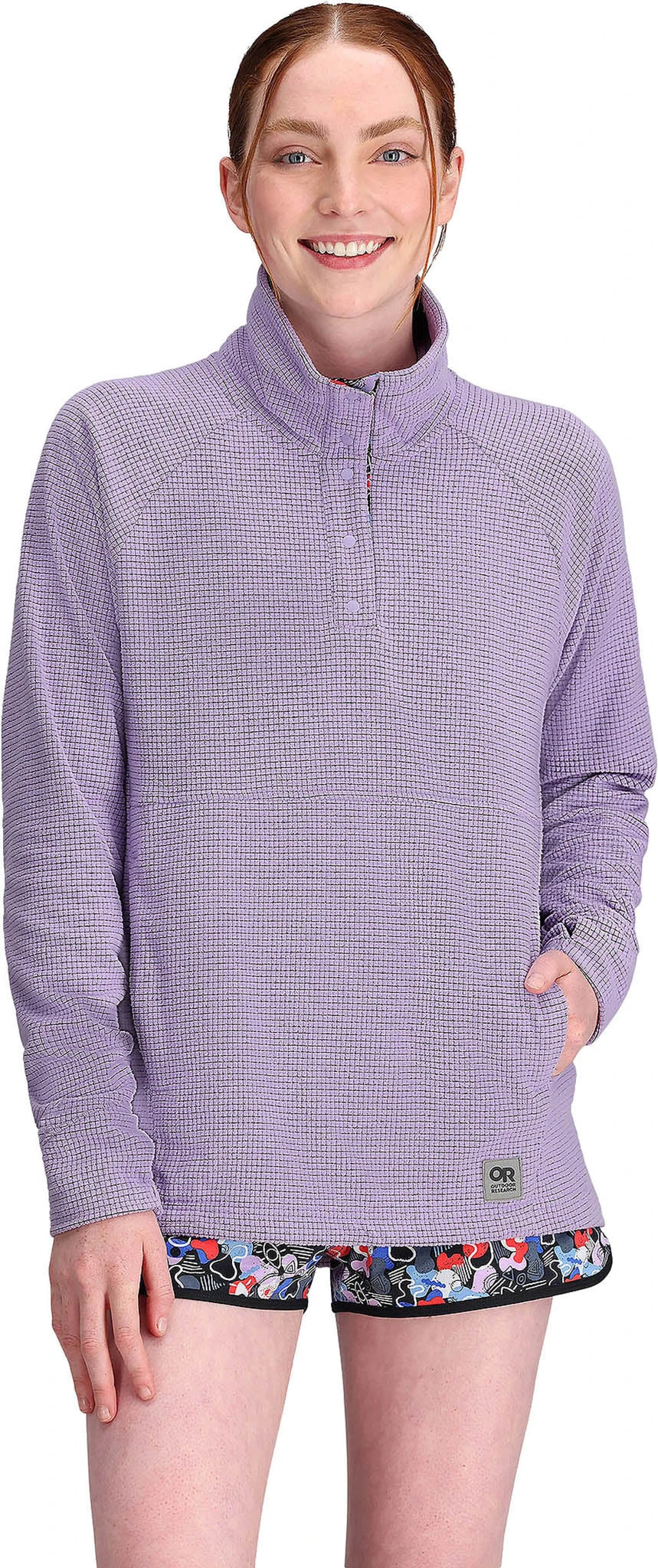 Outdoor Research Trail Mix Snap Pullover - Women's|-|Chandail à Boutons-pression Trail Mix - Femme 18 Outdoor Research Trail Mix Snap Pullover - Women's|-|Chandail à Boutons-pression Trail Mix - Femme - Image 16