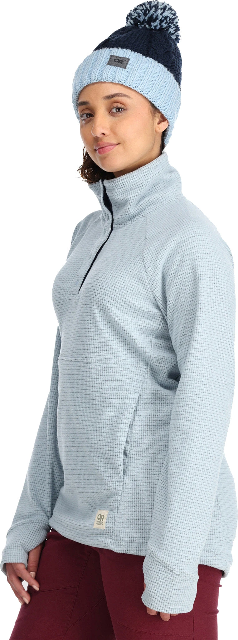 Outdoor Research Trail Mix Snap Pullover - Women's|-|Chandail à Boutons-pression Trail Mix - Femme 9 Outdoor Research Trail Mix Snap Pullover - Women's|-|Chandail à Boutons-pression Trail Mix - Femme - Image 7