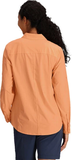 Outdoor Research Way Station L/S Shirt - Women's|-|Chemise à Manches Longues Way Station - Femme 16 Outdoor Research Way Station L/S Shirt - Women's|-|Chemise à Manches Longues Way Station - Femme -Altitude Sports ORR 279978 7E 7EBack 20Orange 20Fizz