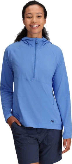Outdoor Research Astroman Sun Hoodie - Women's|-|Chandail à Capuchon Astroman Sun - Femme -Altitude Sports ORR 279981 7E 7EFront 20Iceberg