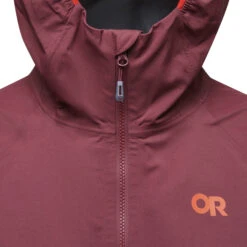 Outdoor Research Motive AscentShell Jacket - Women's|-|Manteau Motive AscentShell - Femme -Altitude Sports ORR 279994 7E 7EStudio 20Detail 20B 20Burgundy