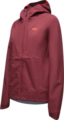 Outdoor Research Motive AscentShell Jacket - Women's|-|Manteau Motive AscentShell - Femme -Altitude Sports ORR 279994 7E 7EStudio 20Side 20Burgundy