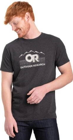Outdoor Research OR Advocate T-Shirt - Men's|-|T-shirt OR Advocate - Homme -Altitude Sports ORR 280042 7E 7EDetail 20Charcoal 20Heather