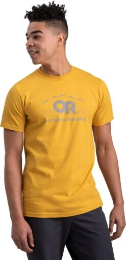 Outdoor Research OR Advocate T-Shirt - Men's|-|T-shirt OR Advocate - Homme -Altitude Sports ORR 280042 7E 7EFront 20Beeswax