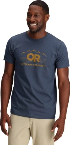 Outdoor Research OR Advocate T-Shirt - Men's|-|T-shirt OR Advocate - Homme -Altitude Sports ORR 280042 7E 7EFront 20Naval 20Blue 20 20Tapenade