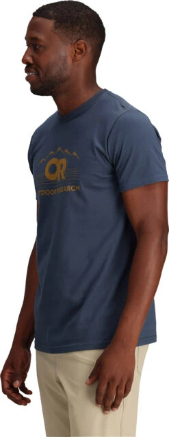 Outdoor Research OR Advocate T-Shirt - Men's|-|T-shirt OR Advocate - Homme -Altitude Sports ORR 280042 7E 7ESide 20Naval 20Blue 20 20Tapenade
