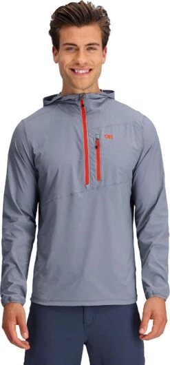 Outdoor Research Astroman Sun Hoodie - Men's|-|Chandail à Capuchon Astroman Sun - Homme -Altitude Sports ORR 282282 7E 7EFront 20Slate