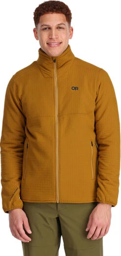 Outdoor Research Vigor Plus Fleece Jacket - Men's|-|Veste Polaire Vigor Plus - Homme 40 Outdoor Research Vigor Plus Fleece Jacket - Men's|-|Veste Polaire Vigor Plus - Homme -Altitude Sports ORR 283183 7E 7EFront 20Tapenade