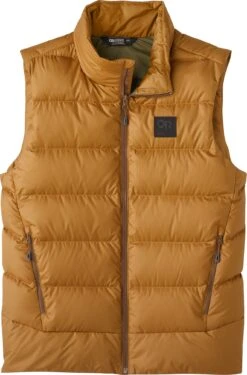 Outdoor Research Coldfront Down Vest - Men's|-|Veste En Duvet Colfront - Homme -Altitude Sports ORR 283186 7ESaddle