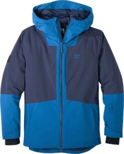 Outdoor Research Snowcrew Jacket - Men's|-|Manteau Snowcrew - Homme -Altitude Sports ORR 283190 7ECascade 20 20Naval 20Blue