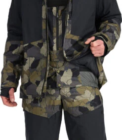 Outdoor Research Snowcrew Jacket - Men's|-|Manteau Snowcrew - Homme -Altitude Sports ORR 283190 7E 7EDetail1 20Loden 20Camo 20 20Black