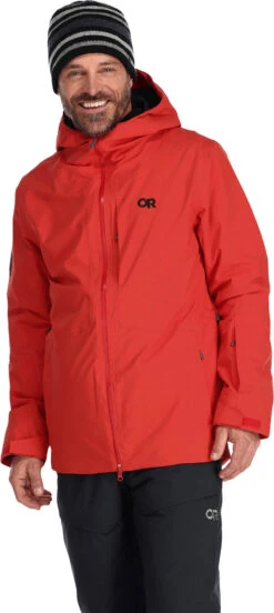 Outdoor Research Snowcrew Jacket - Men's|-|Manteau Snowcrew - Homme -Altitude Sports ORR 283190 7E 7EFront 20Cranberry