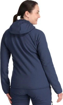 Outdoor Research Vigor Plus Fleece Hoodie - Women's|-|Chandail à Capuchon En Molleton Vigor Plus - Femme -Altitude Sports ORR 283197 7E 7EBack 20Naval 20Blue