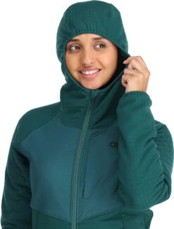 Outdoor Research Vigor Plus Fleece Hoodie - Women's|-|Chandail à Capuchon En Molleton Vigor Plus - Femme -Altitude Sports ORR 283197 7E 7EDetail3 20Treeline