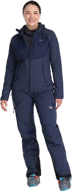 Outdoor Research Vigor Plus Fleece Hoodie - Women's|-|Chandail à Capuchon En Molleton Vigor Plus - Femme -Altitude Sports ORR 283197 7E 7EFront 20Naval 20Blue