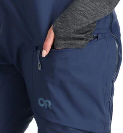 Outdoor Research Skytour AscentShell Bibs - Women's|-|Salopette Skytour AscentShell - Femme -Altitude Sports ORR 283208 7E 7EDetail2 20Naval 20Blue