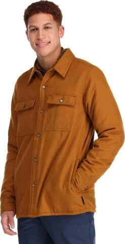 Outdoor Research Feedback Shirt Jacket - Men's|-|Veste-chemise Feedback - Homme -Altitude Sports ORR 283216 7E 7EFront2 20Saddle