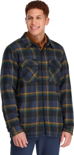 Outdoor Research Feedback Shirt Jacket - Men's|-|Veste-chemise Feedback - Homme -Altitude Sports ORR 283216 7E 7EFront 20Naval 20Blue 20Plaid