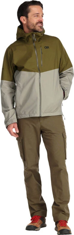 Outdoor Research Foray II Jacket - Men's|-|Manteau Foray II - Homme -Altitude Sports ORR 287615 7E 7EFront1 20Loden 20 20Flint