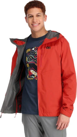 Outdoor Research Foray II Jacket - Men's|-|Manteau Foray II - Homme -Altitude Sports ORR 287615 7E 7EFront2 20Cranberry