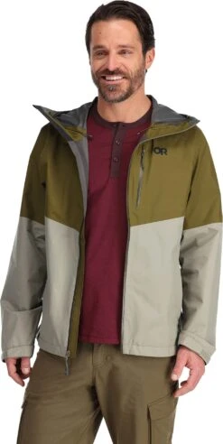 Outdoor Research Foray II Jacket - Men's|-|Manteau Foray II - Homme -Altitude Sports ORR 287615 7E 7EFront2 20Loden 20 20Flint