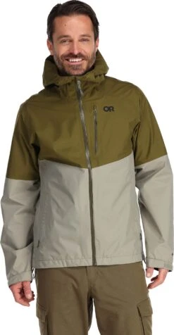 Outdoor Research Foray II Jacket - Men's|-|Manteau Foray II - Homme -Altitude Sports ORR 287615 7E 7EFront 20Loden 20 20Flint