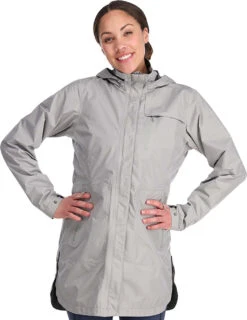 Outdoor Research Aspire Trench - Women's|-|Trench Aspire - Femme -Altitude Sports ORR 287622 7E 7EFront 20Ash