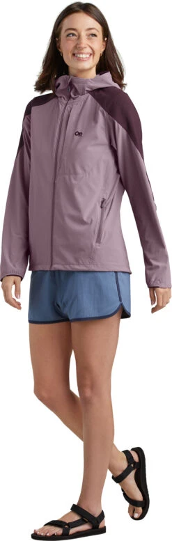 Outdoor Research Ferrosi Hoodie Softshell - Women's|-|Coquille à Capuchon Ferrosi - Femme -Altitude Sports ORR 287624 7E 7EFront 20Moth 20 20Elk