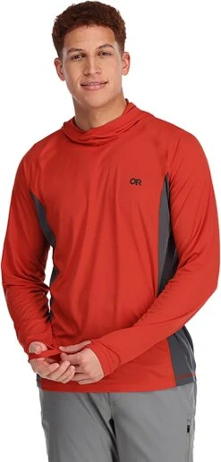 Outdoor Research Echo Hoodie - Men's|-|Chandail à Capuchon Echo - Homme -Altitude Sports ORR 287625 7E 7EFront 20Cranberry 20 20Storm 44fd239a 56fd 4ed4 8074 22cac0884714