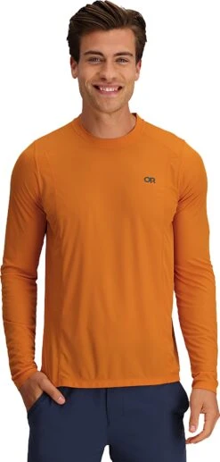 Outdoor Research Echo L/S Tee - Men's|-|T-shirt à Manches Longues Echo - Homme -Altitude Sports ORR 287627 7E 7EFront 20Marmalade