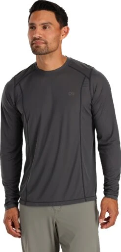 Outdoor Research Echo L/S Tee - Men's|-|T-shirt à Manches Longues Echo - Homme -Altitude Sports ORR 287627 7E 7EFront 20Storm