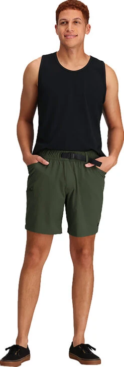 Outdoor Research Ferrosi Shorts - 7" Inseam - Men's|-|Short Ferrosi - Entrejambe 7" - Homme -Altitude Sports ORR 287644 7E 7EFront1 20Verde