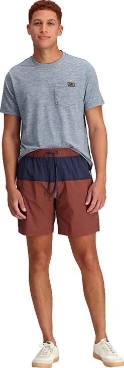 Outdoor Research Zendo Multi Short - Men's|-|Short Multi De Zendo - Homme -Altitude Sports ORR 287647 7E 7EFront1 20Brick 20 20Naval 20Blue