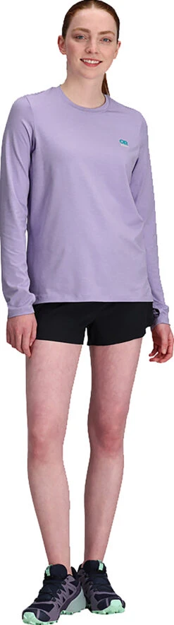 Outdoor Research ActiveIce Spectrum Sun Longsleeves Tee - Women's|-|T-shirt à Manches Longues ActiveIce Spectrum Sun - Femme -Altitude Sports ORR 287660 7E 7EFront1 20Lavender 20Heather