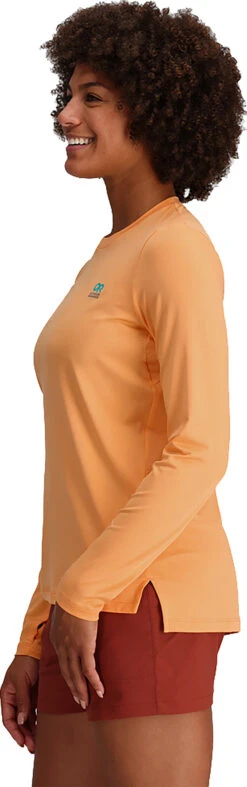 Outdoor Research ActiveIce Spectrum Sun Longsleeves Tee - Women's|-|T-shirt à Manches Longues ActiveIce Spectrum Sun - Femme -Altitude Sports ORR 287660 7E 7ESide 20Orange 20Fizz