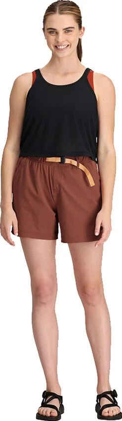 Outdoor Research Ferrosi Shorts - 5" Inseam - Women's|-|Short Ferrosi - Entrejambe 5" - Femme -Altitude Sports ORR 287672 7E 7EFront1 20Brick