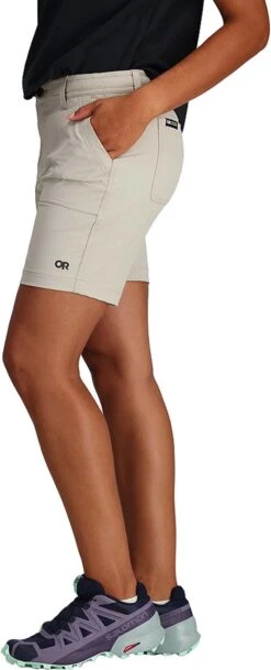 Outdoor Research Ferrosi Shorts - 7" Inseam - Women's|-|Short Ferrosi - Entrejambe 7" - Femme -Altitude Sports ORR 287673 7E 7ESide 20Dark 20Sand