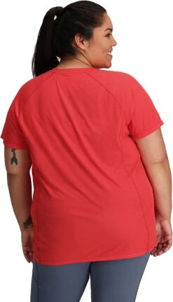 Outdoor Research Echo T-Shirt-Plus - Women's|-|T-shirt Echo - Plus - Femme -Altitude Sports ORR 287967 7E 7EBack 20Rhubarb