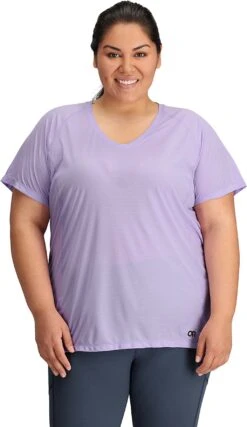 Outdoor Research Echo T-Shirt-Plus - Women's|-|T-shirt Echo - Plus - Femme -Altitude Sports ORR 287967 7E 7EFront 20Lavender