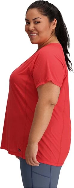 Outdoor Research Echo T-Shirt-Plus - Women's|-|T-shirt Echo - Plus - Femme -Altitude Sports ORR 287967 7E 7ESide 20Rhubarb 15f0ff17 e5a7 49d5 9b69 c405a30c45d6
