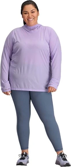 Outdoor Research Echo Hoodie-Plus - Women's|-|Chandail à Capuchon Echo Plus - Femme -Altitude Sports ORR 287968 7E 7EFront1 20Lavender