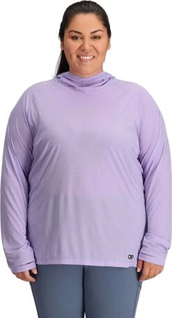 Outdoor Research Echo Hoodie-Plus - Women's|-|Chandail à Capuchon Echo Plus - Femme -Altitude Sports ORR 287968 7E 7EFront 20Lavender 9165f061 b37f 4e7f bc72 1438325a65f1